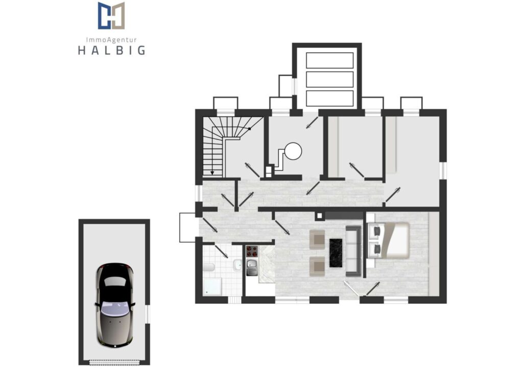 Grundriss Untergeschoss