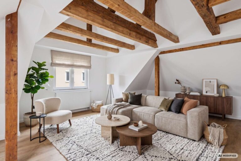 Wohnbeispiel Wohnzimmer DG